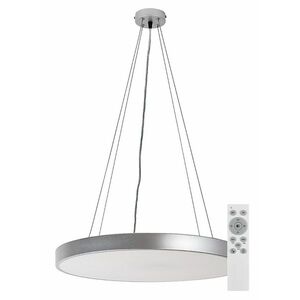 Rabalux Stříbrné závěsné LED svítidlo Tesia 600mm 60W CCT s DO 71042 obraz