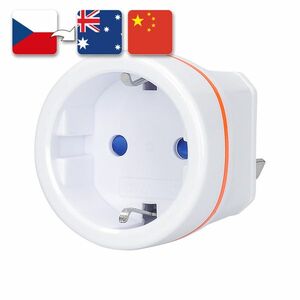 Solight Cestovní adaptér pro použití v Číně a Austrálii PA01-AU obraz