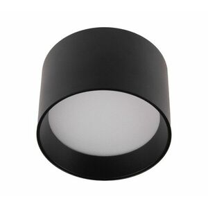 T-LED Černé stropní LED svítidlo Alexo 120mm 12W IP54 CCT stmívatelné 105141 obraz