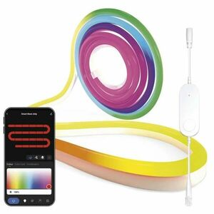 EMOS GoSmart RGBIC Ohebný LED pásek NEON 33W s WiFi 5m ZPW513I obraz