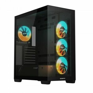 GIGABYTE C500 PANORAMIC STEALTH Midi Tower Černá GB-C500P ST obraz