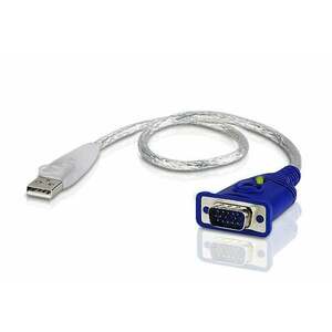 ATEN 2A-130G adaptér k video kabelům 0, 35 m USB Typ-A VGA 2A-130G obraz