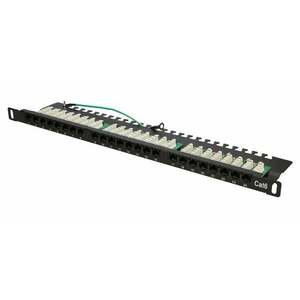 Extralink CAT6 UTP 0, 5U | Patchpanel | 24 porty EX.9663 obraz