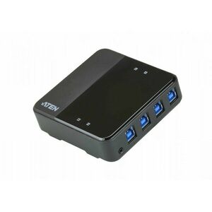 ATEN 4 x 4 USB 3.1 Gen1 Peripheral Sharing Switch US3344-AT obraz