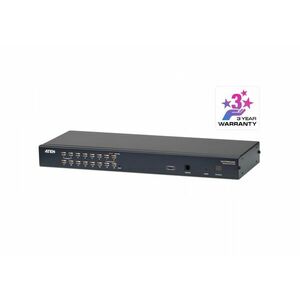 ATEN KH1516A-AX-G konzolový (KVM) přepínač Černá KH1516A-AX-G obraz