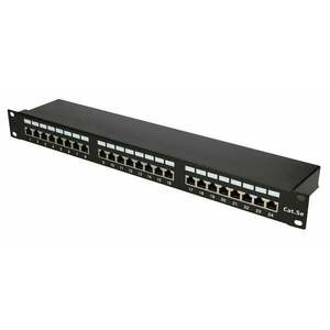 Extralink CAT5E STP V2 | Patchpanel | 24 porty EX.9823 obraz