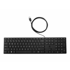 HP Wired Desktop 320K Keyboard klávesnice Kancelář USB 9SR37AA#AKD obraz