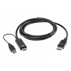 ATEN 2L-7D02HDP adaptér k video kabelům 1, 8 m HDMI + USB 2L-7D02HDP obraz