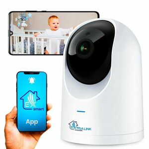 Extralink Smart Life HomeEye | IP Kamera | PTZ, Wi-Fi, 2.5K EX.32992 obraz