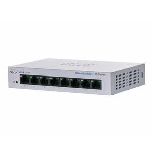 Cisco CBS110-8T-D-EU Unmanaged 8-port GE, Desktop, Ext CBS110-8T-D-EU obraz