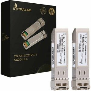 Extralink SFP+ 10G 2-pack | SFP+ modul | 10Gbps, LC/UPC EX.35955 obraz