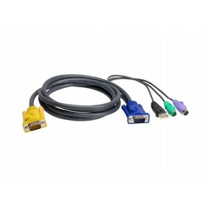 ATEN 2L-5302UP KVM kabel Černá 1, 8 m 2L-5302UP obraz