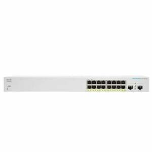 Cisco CBS220-16P-2G-EU Smart 16-port GE, PoE+ 130W CBS220-16P-2G-EU obraz