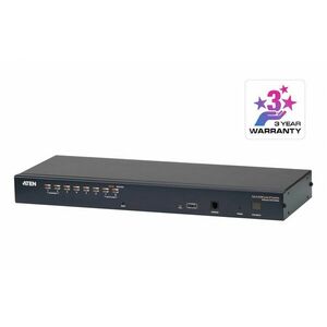 ATEN KH1508AI-AX-G konzolový (KVM) přepínač Černá KH1508AI-AX-G obraz