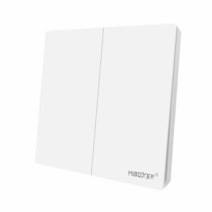 LED Solution Mi-Light MiBoxer RF Bezdrátový nástěnný vypínač 2-tlačítkový PUSH3-2 obraz