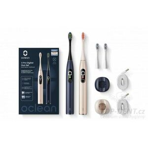 Oclean X Pro Digital Duo Gold & Blue obraz