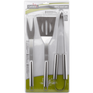 Cattara Grilovací nářadí BBQ sada 3ks blister 13109 obraz