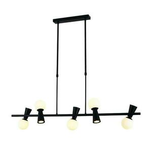 ACA Lighting závěsné svítidlo 5xG9+5xGU10 KIMOLOS černá kov + bílá 120X26X120CM OD94205PB obraz