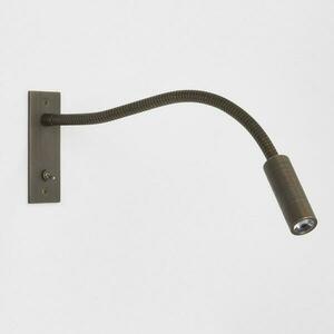 ASTRO nástěnné polozapuštěné svítidlo pro čtení Leo s vypínačem LED 4W 3000K bronz 1295003 obraz