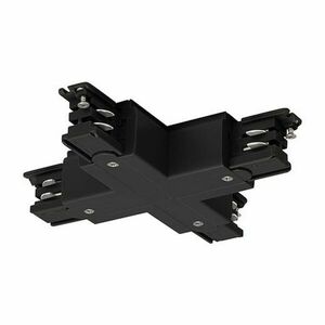 SLV BIG WHITE SPOJKA X, pro vysokonapěťovou 3fázovou nástavnou přípojnici S-TRACK, černá 175150 obraz