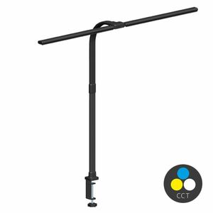 Ecolite LED stmívatelná stolní lampa 20W 1200lm CCT černá LU19TC2-CR obraz