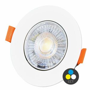 Ecolite SMD kruh 9cm výklopný max.7W IP20 560lm CCT bílá LED-YL201/7W/CCT/BI obraz