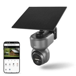 EMOS GoSmart venkovní otočná kamera IP-6000 OWL s 4G/LTE, šedá H4058 obraz