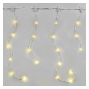 EMOS LED vánoční drop řetěz - rampouchy, 1, 7 m, venkovní i vnitřní, teplá bílá, programy D3CW01 obraz