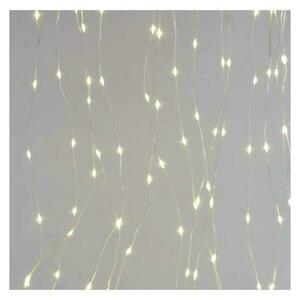 EMOS LED vánoční nano řetěz – záclona, 2, 9x2 m, venkovní i vnitřní, teplá bílá, programy D3EW04 obraz