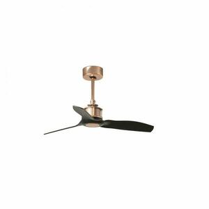FARO JUST FAN M LED, černá, stropní LED ventilátor s DC motorem obraz