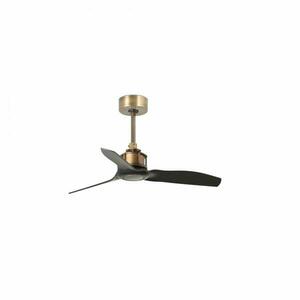 FARO JUST FAN XS, starozlatá/černá, stropní ventilátor 81cm obraz