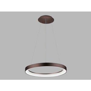 LED2 3273258CSTW Závěsné svítidlo BELLA SLIM 58 P-Z, CF CASAMBI TW 48W 3000K-4000K hnědá obraz
