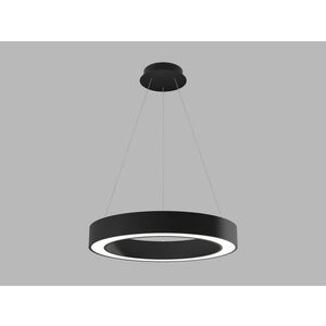 LED2 3273853CSTW Závěsné svítidlo SATURN SLIM 60 P-Z, B CASAMBI TW 50W 3000K-4000K černá obraz