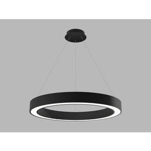 LED2 3273953DTW Závěsné svítidlo SATURN SLIM 80 P-Z, B DALI TW/PUSH TW 60W 3000K-4000K černá obraz