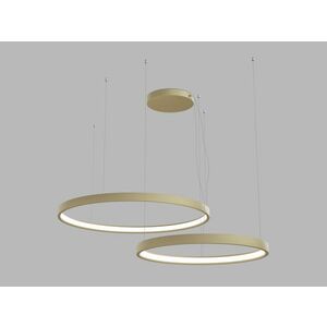 LED2 3275357ZBTW Závěsné svítidlo CIRO SET 2 P-Z, G DALI TW/PUSH TW 100W 3000K-4000K zlatá obraz