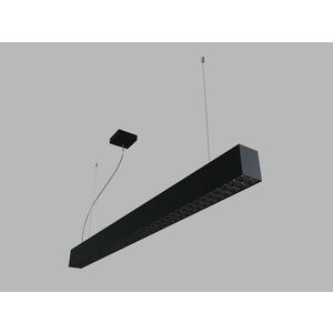 LED2 3312343CS Závěsné svítidlo LINO LASER 120 P-Z, B CASAMBI 32W 4000K UGR černá obraz