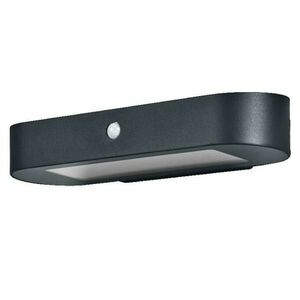 LEDVANCE venkovní nástěnné svítidlo ENDURA Style Solar Oval Wall Sensor 6W 3000K 4058075766228 obraz