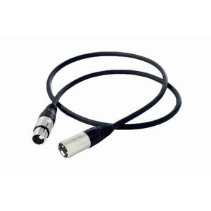 Light Impressions GLT XLR-kabel 3Pol Male/Female Neutrik Kabelsystem 1000 mm 819066 obraz