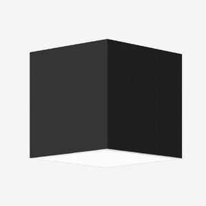 LUCIS stropní a nástěnné svítidlo IZAR C 20, 9W LED 3000K akrylátové sklo černá IC.K3.440.93 obraz