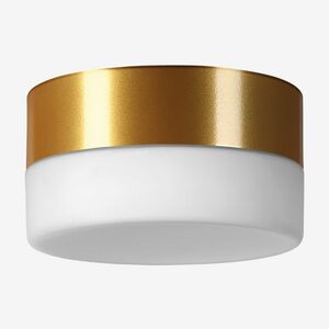 LUCIS stropní a nástěnné svítidlo NOMIA 35, 8W LED 3000K sklo zlatá opál BS44.K1.N44.71 obraz
