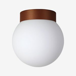 LUCIS stropní a nástěnné svítidlo POLARIS S 11, 6W LED 3000K sklo měď opál BS19.L1.280.72M DALI2 DALI obraz