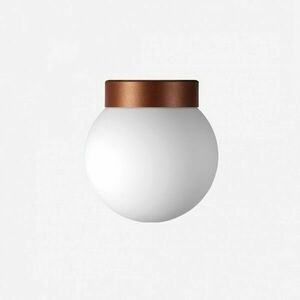 LUCIS stropní a nástěnné svítidlo POLARIS S 11, 6W LED 3000K sklo mosaz opál BS19.L1.280.74 obraz