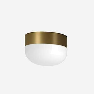 LUCIS stropní a nástěnné svítidlo PRIMA 30, 3W LED 3000K sklo mosaz opál DALI BS34.K1.P34.74M DALI2 obraz