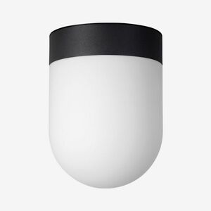 LUCIS stropní svítidlo RETRO 8, 3W LED 4000K sklo černá opál BS14.L2.R14.45M DALI2 DALI obraz