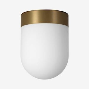 LUCIS stropní svítidlo RETRO 8, 3W LED 4000K sklo mosaz opál BS14.L2.R14.74M DALI2 DALI obraz