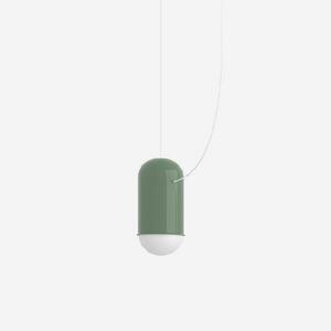 LUCIS závěsné svítidlo CAPSULE 8, 1W LED 4000K sklo zelená opál ZL.L2.C20.76 obraz