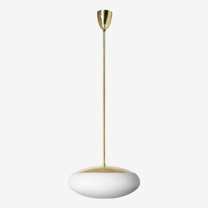 LUCIS závěsné svítidlo DAPHNE ZT 37, 1W LED 3000K sklo mosaz opál ZT.L1.D550.84 obraz