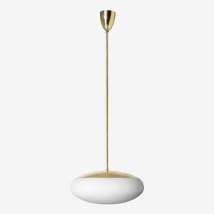 LUCIS závěsné svítidlo DAPHNE ZT 37, 1W LED 3000K sklo mosaz opál ZT.L1.D550.84M DALI2 DALI obraz