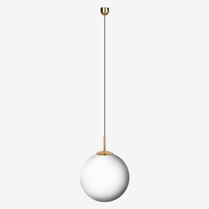LUCIS závěsné svítidlo POLARIS ZK PE 37, 3W LED 3000K plast mosaz opál ZK.P3.400.84 PE obraz