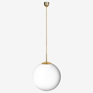 LUCIS závěsné svítidlo POLARIS ZT PE 37, 3W LED 4000K plast mosaz opál ZT.P4.400.84 PE obraz